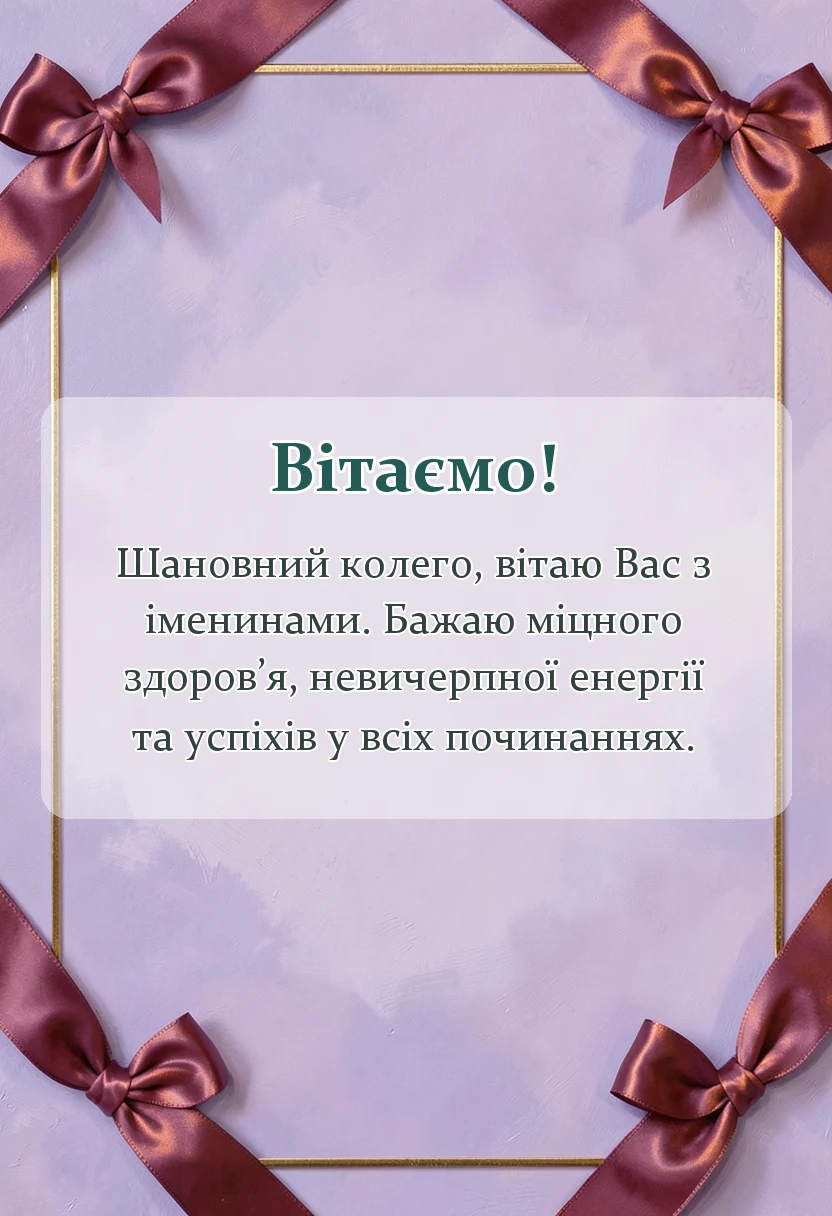 красива листівка: картинки з днем ангела