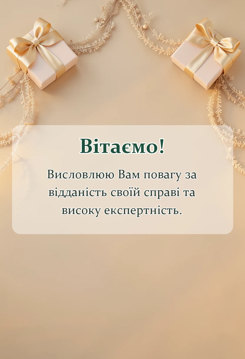 красива листівка: з днем землевпорядника