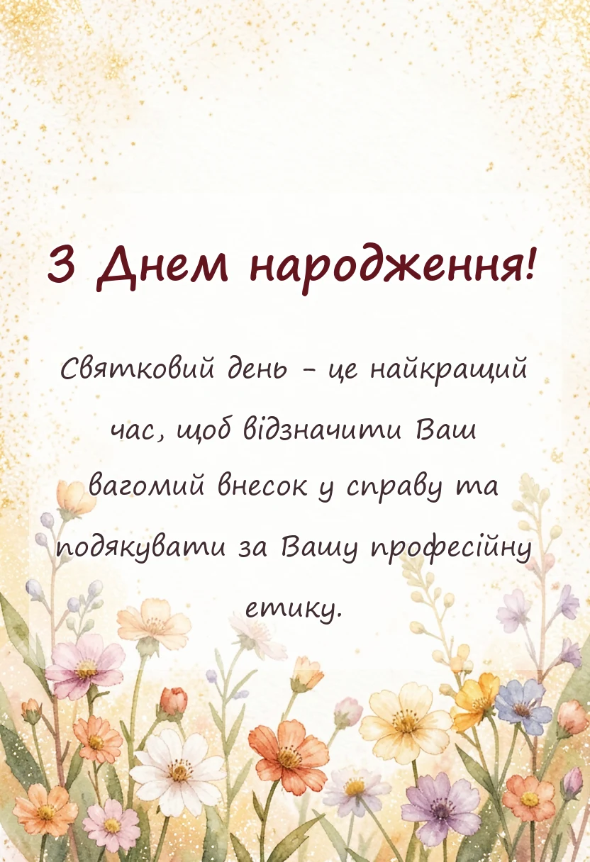 унікальна листівка - підпис фото на день народження