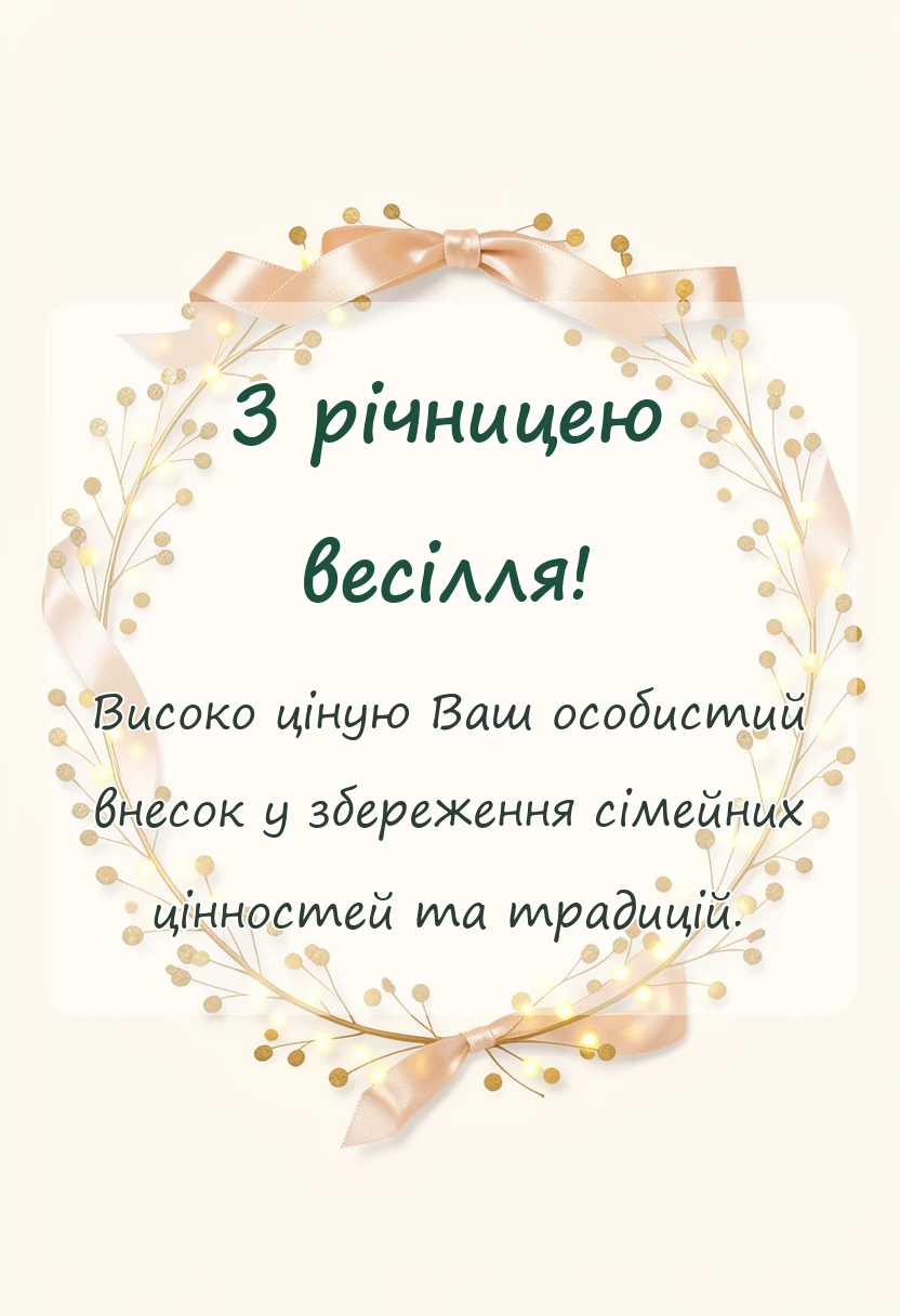 вітальна листівка - картинки з річницею весілля чоловікові