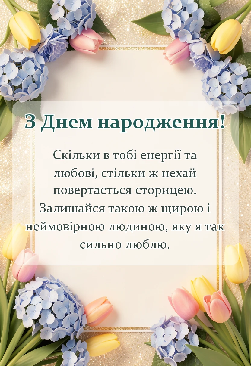 вітальна листівка - листівки з днем народження