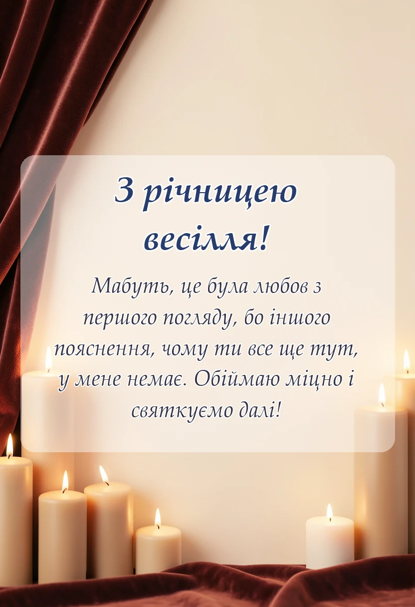 святкова картинка: картинки з річницею весілля чоловікові
