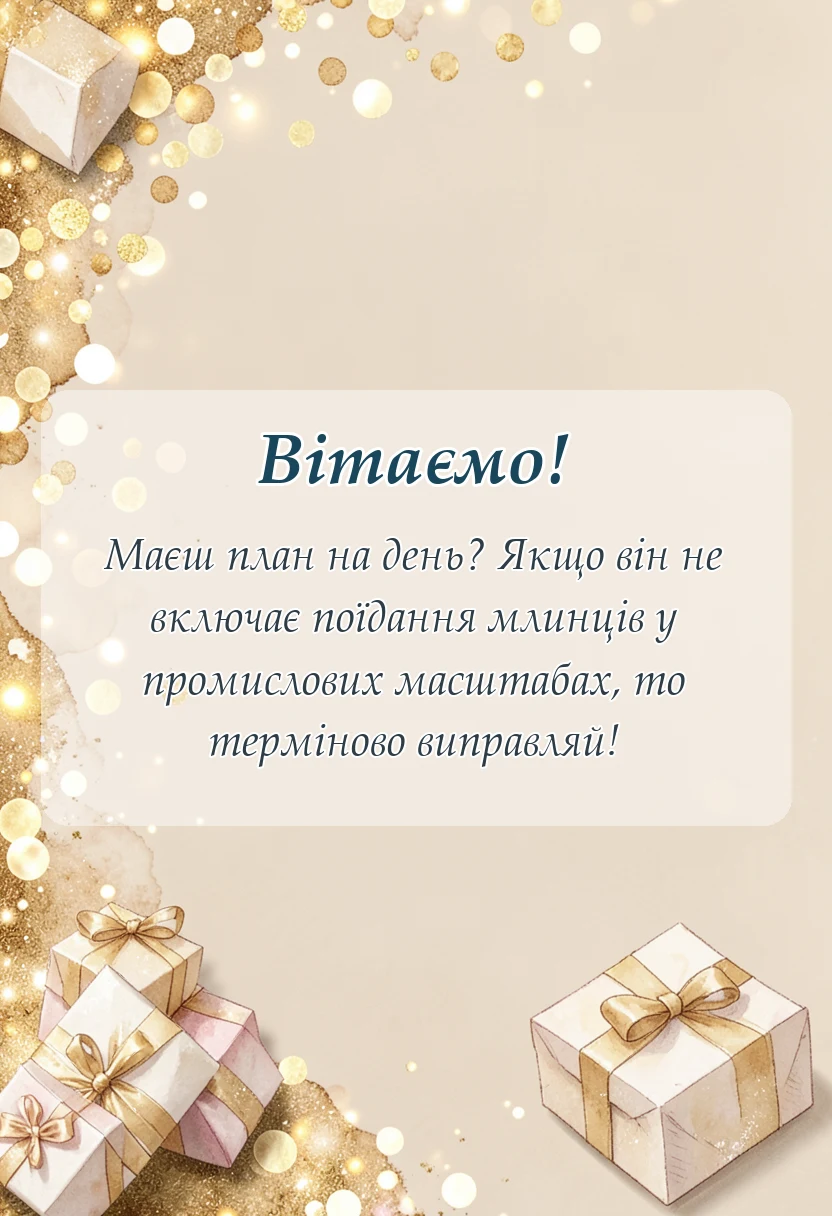 унікальна листівка - доброго ранку з масляною картинки