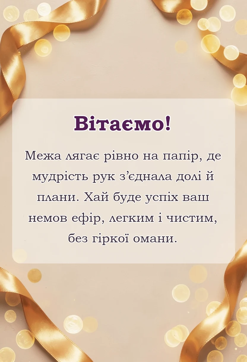святкова картинка: з днем землевпорядника