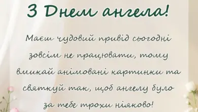 святкова картинка: анімаційні картинки з днем ангела