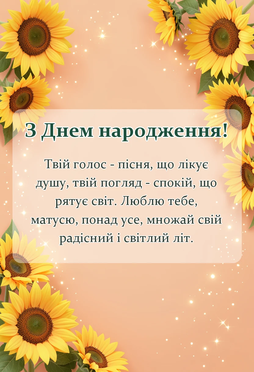 листівка з побажанням - що можна написати для мами